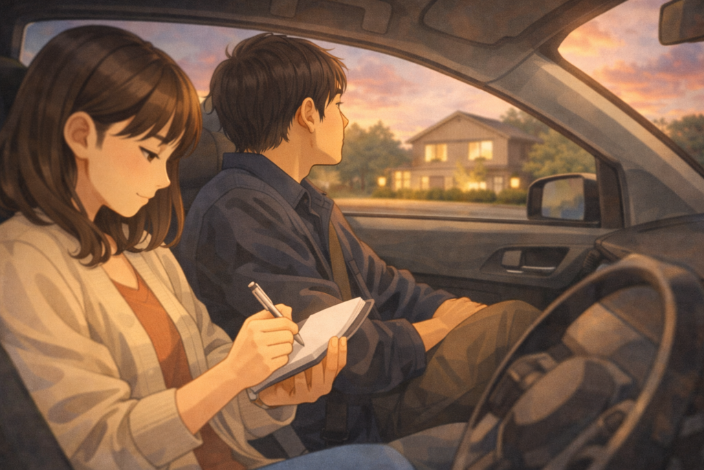 見学後のメモ（比較の型）