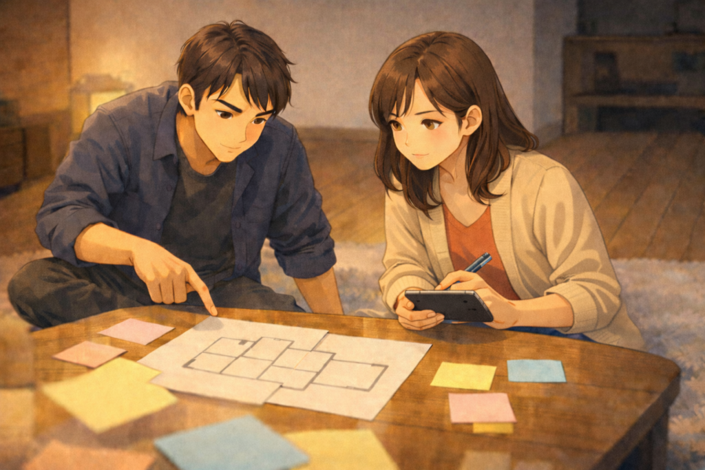 展示場で“決めない”ためのコツ（ぼくの実感）