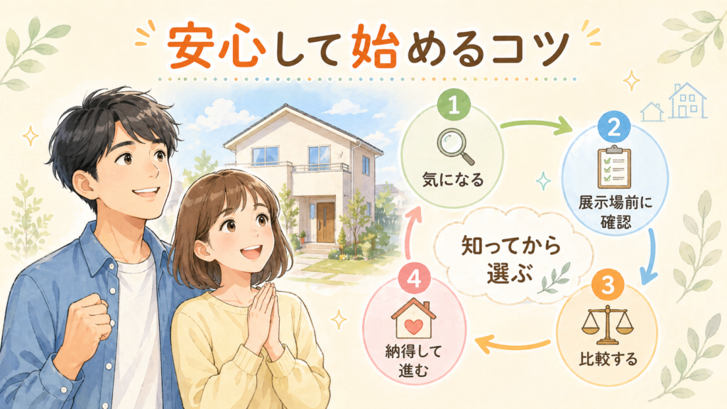 まとめ：家づくりのワクワクを、安心して始めるために