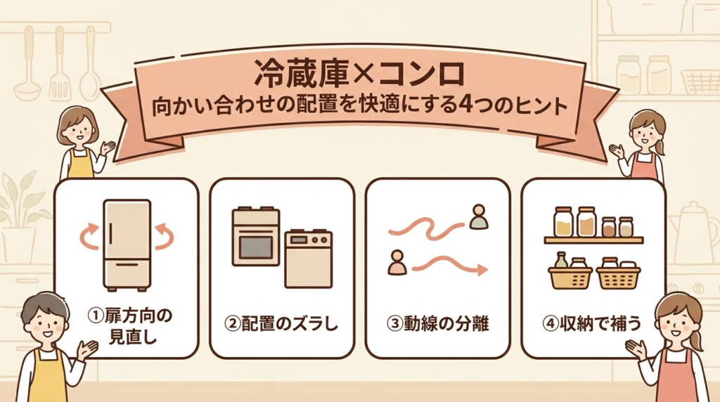 配置を工夫して快適にする方法4つ