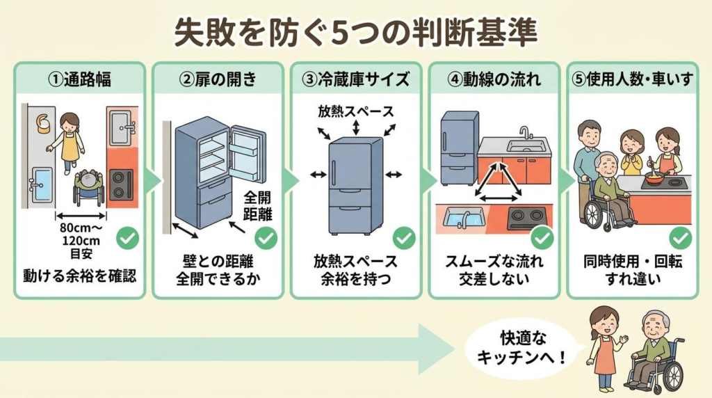 失敗を防ぐための判断基準5つ