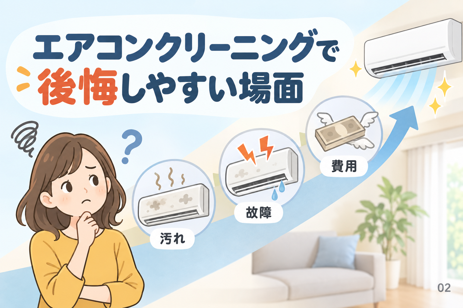エアコンクリーニングで後悔しやすい場面