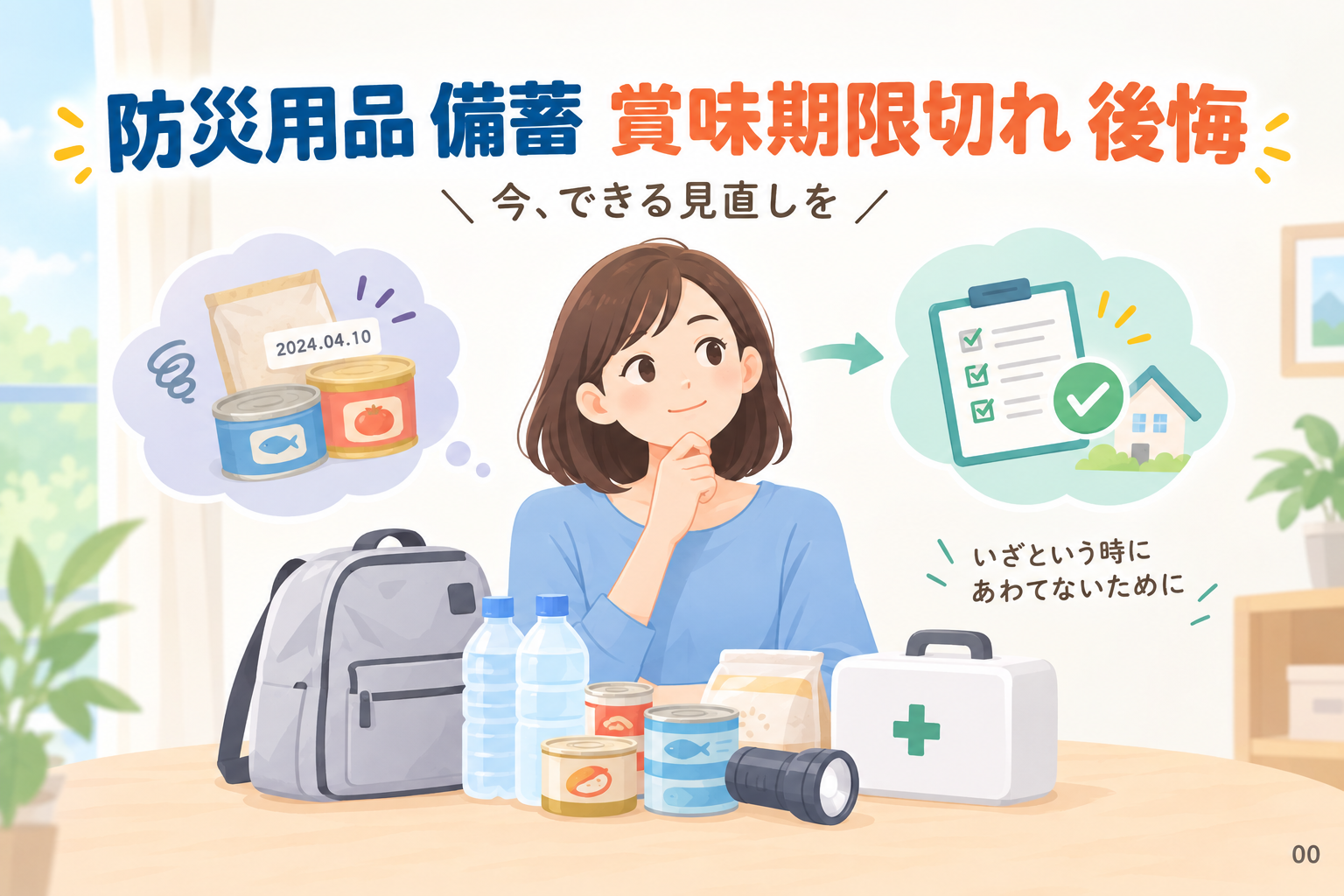 防災用品の備蓄を5ステップで見直して後悔を減らす