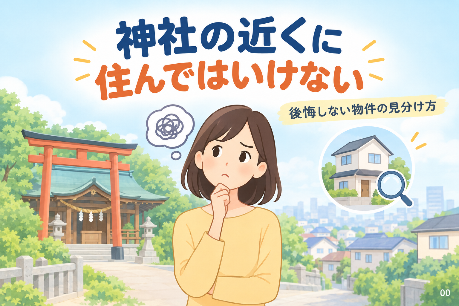 神社の近くに住んではいけない?後悔しない物件の見分け方